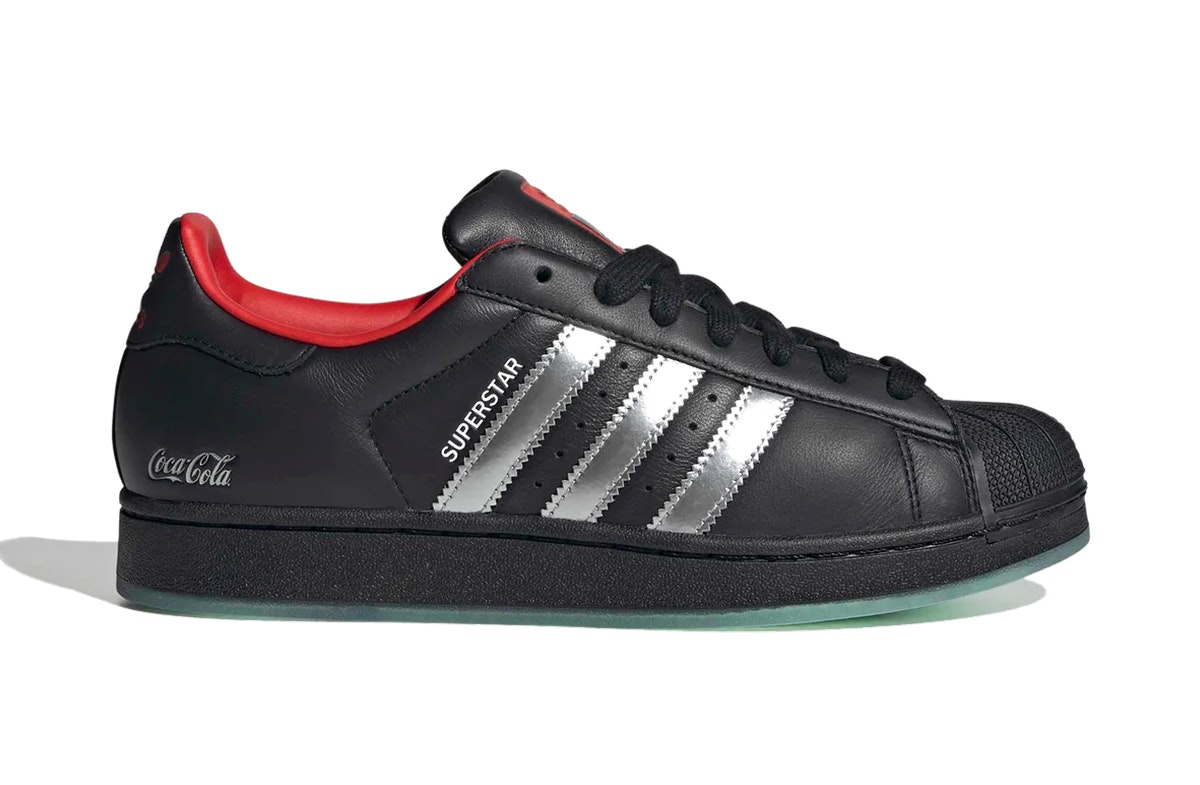 Coca-Cola x adidas Superstar II Black