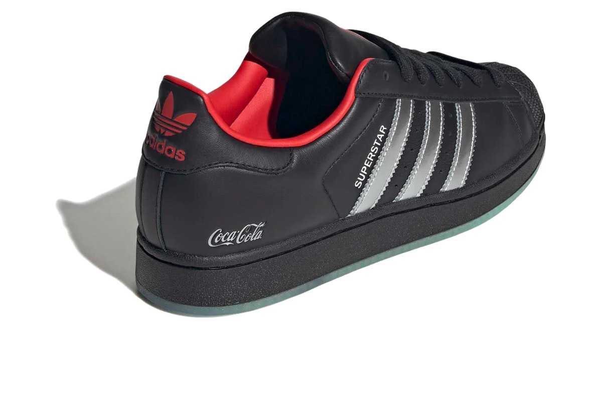 Coca-Cola x adidas Superstar II Black