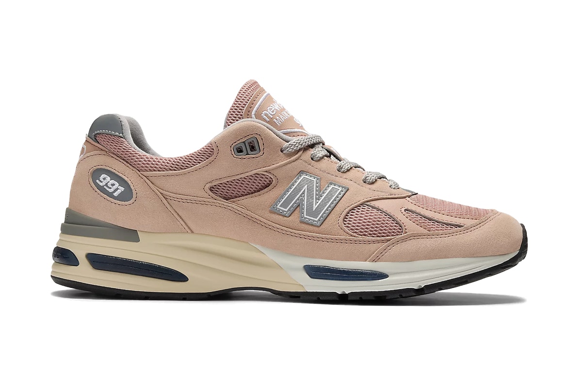 New Balance 991v2 Made in UK Mahogany Rose