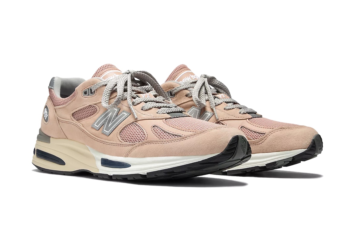 New Balance 991v2 Made in UK Mahogany Rose