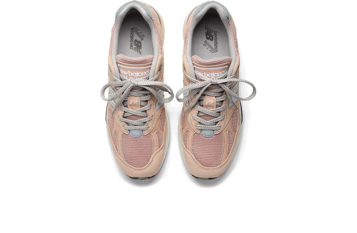 New Balance 991v2 Made in UK Mahogany Rose