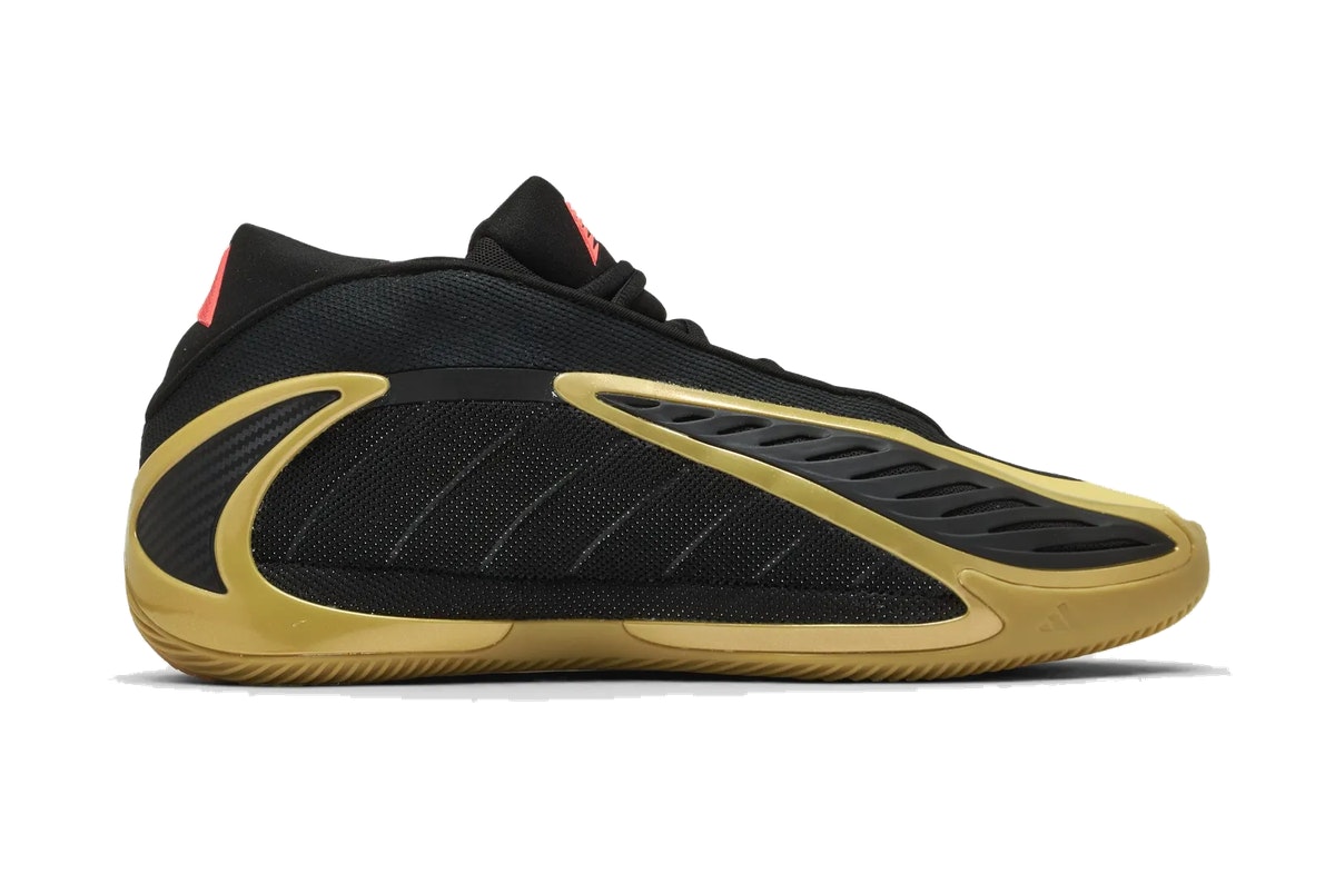 adidas Anthony Edwards 2 Gold Metallic