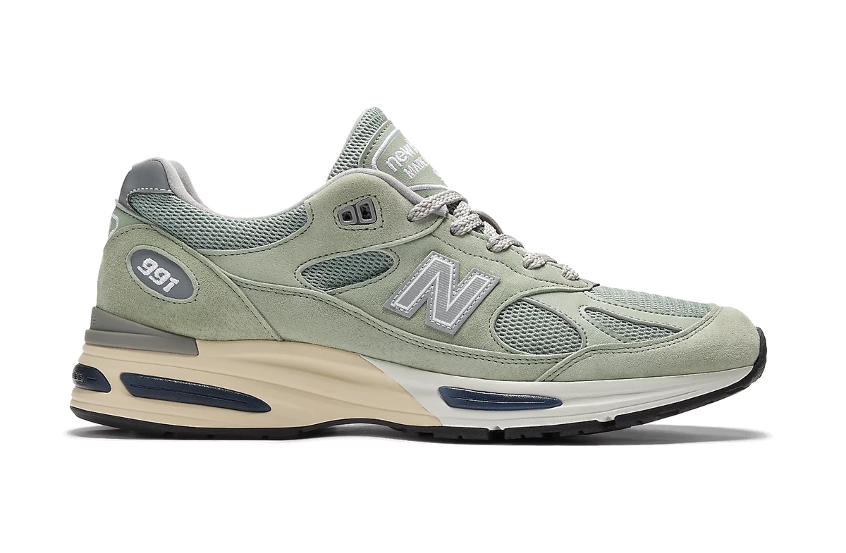 New Balance 991v2 Made in UK Sea Grass New Balance 991v2 Made in UK Sea Grass