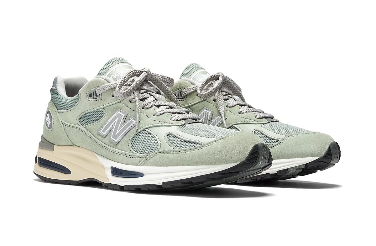 New Balance 991v2 Made in UK Sea Grass New Balance 991v2 Made in UK Sea Grass