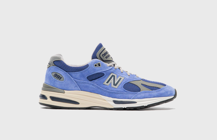 New Balance 991v2 Made in UK Summer Brights Baja Blue