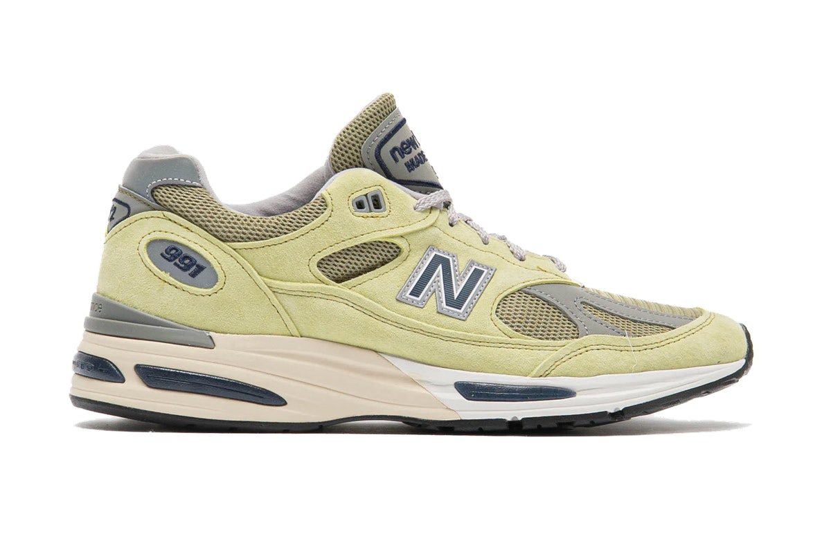 New Balance 991v2 Made in UK Summer Brights Green Banana New Balance 991v2 Made in UK Summer Brights Green Banana