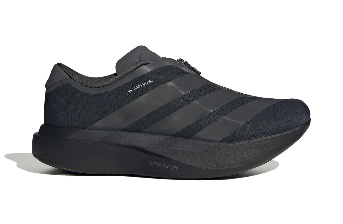 adidas Adizero Evo SL Zip Black adidas Adizero Evo SL Zip Black