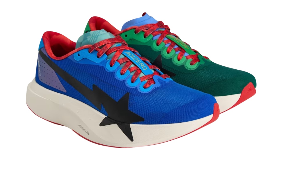 A Bathing Ape x adidas Adizero Evo SL Green Multi A Bathing Ape x adidas Adizero Evo SL Green Multi