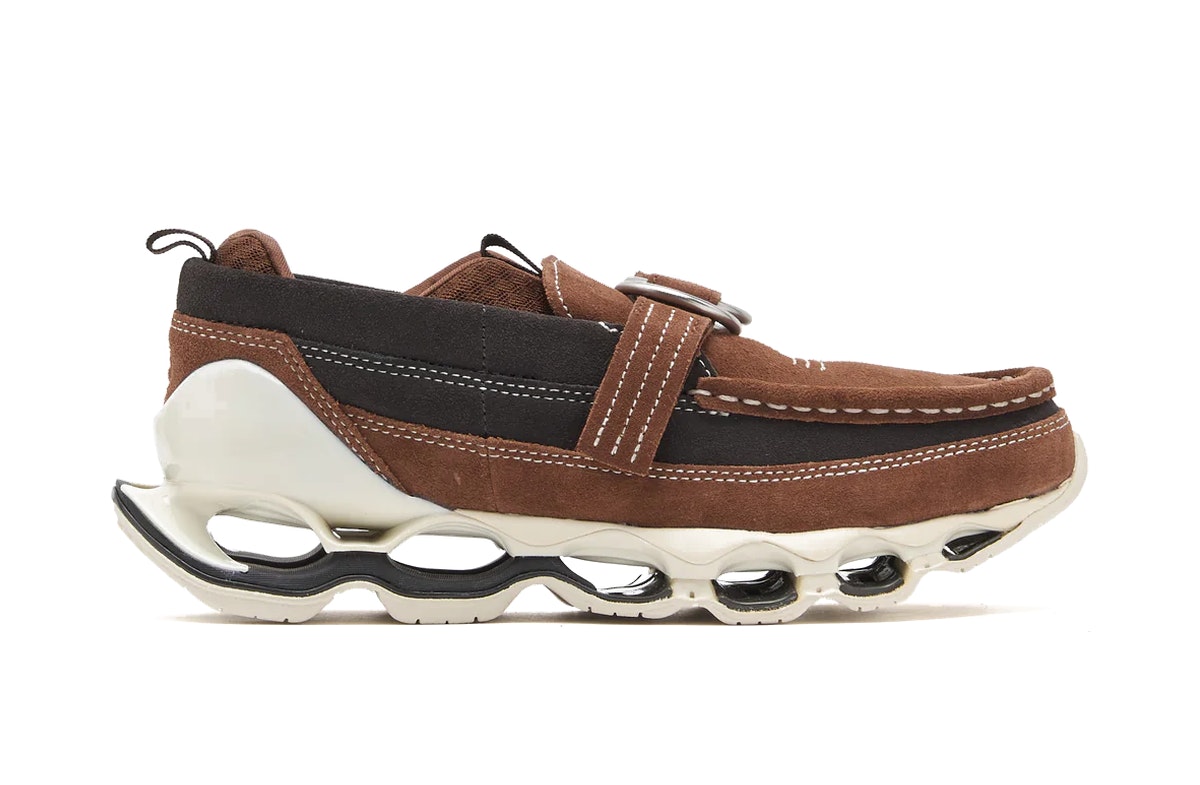 Setsumasa Kobayashi x Mizuno Wave Prophecy Ring Moc Brown Setsumasa Kobayashi x Mizuno Wave Prophecy Ring Moc Brown