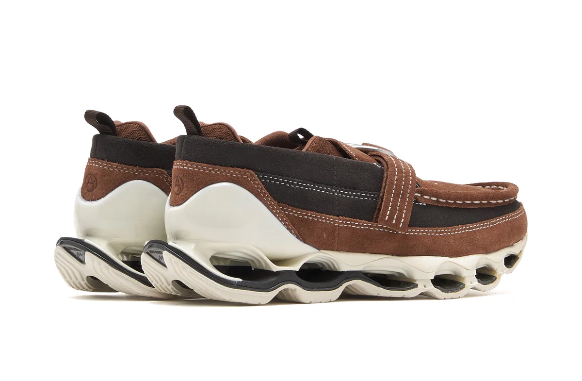 Setsumasa Kobayashi x Mizuno Wave Prophecy Ring Moc Brown Setsumasa Kobayashi x Mizuno Wave Prophecy Ring Moc Brown
