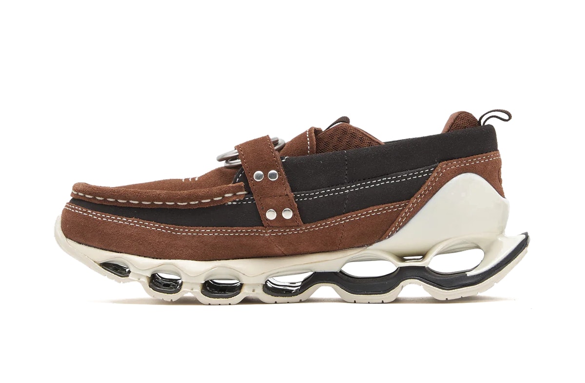 Setsumasa Kobayashi x Mizuno Wave Prophecy Ring Moc Brown Setsumasa Kobayashi x Mizuno Wave Prophecy Ring Moc Brown