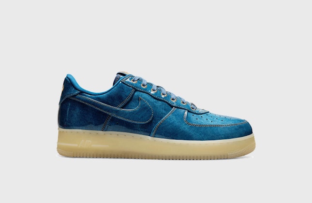 Nike Air Force 1 Low Patent Denim Nike Air Force 1 Low Patent Denim