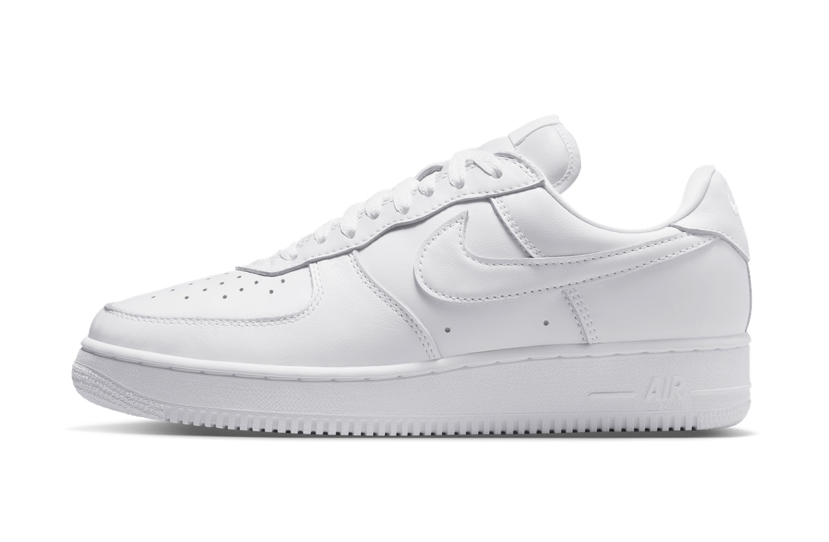 Nike Air Force 1 Triple White 2001 Shape Nike Air Force 1 Triple White 2001 Shape