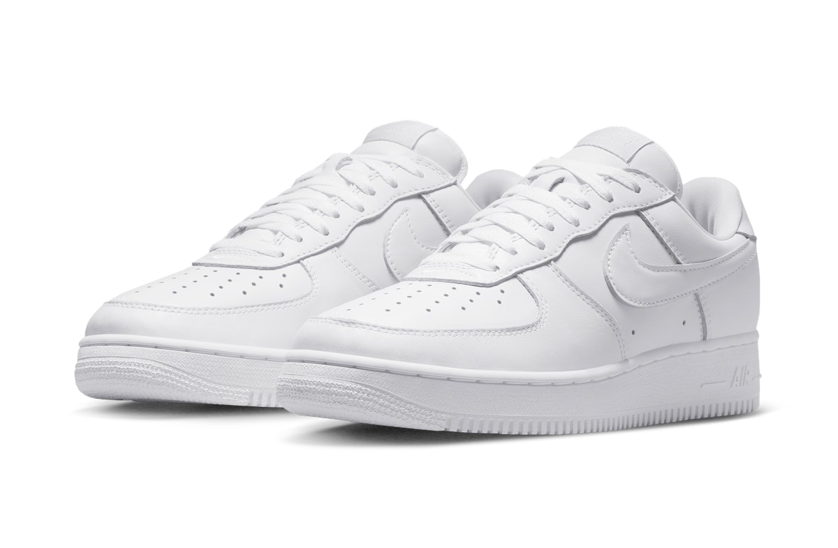 Nike Air Force 1 Triple White 2001 Shape Nike Air Force 1 Triple White 2001 Shape