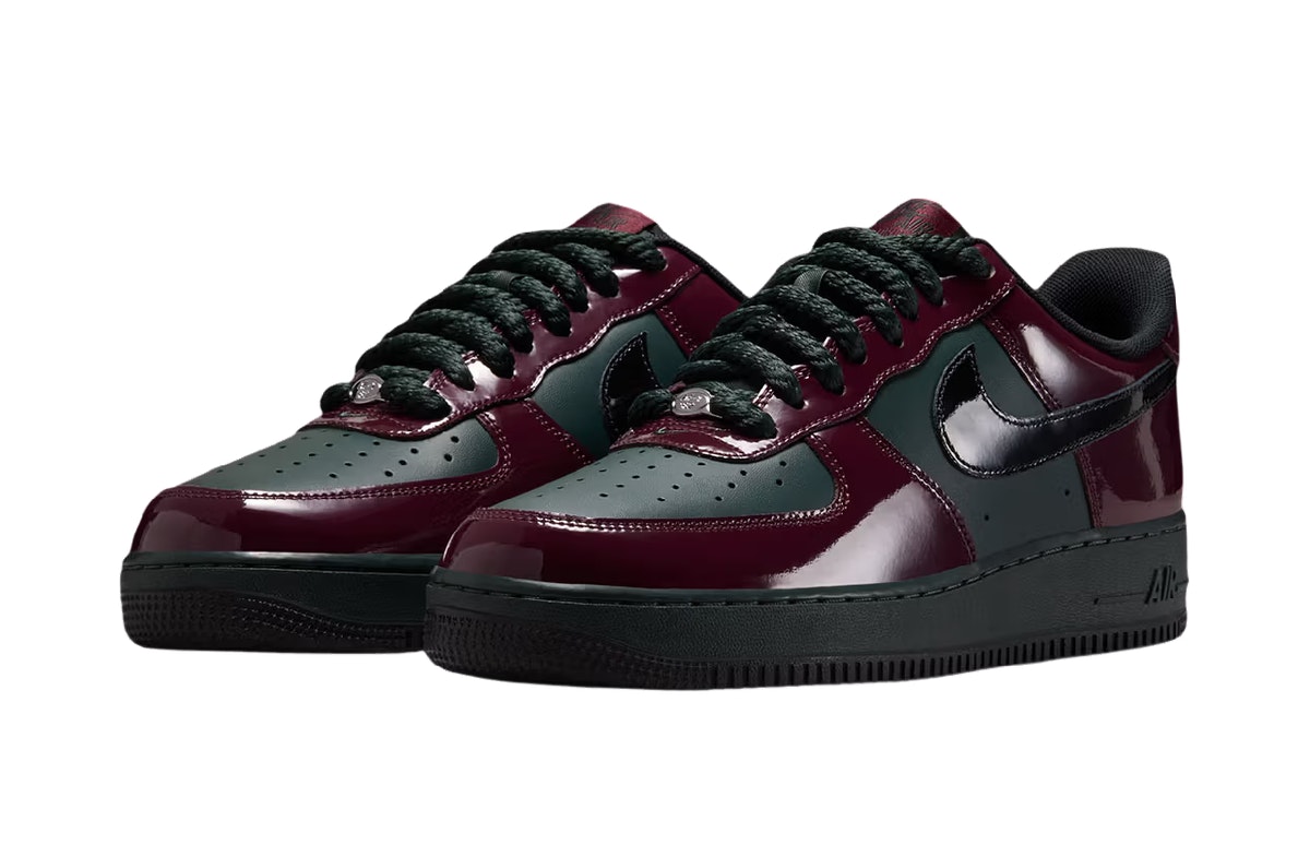 Nike Air Force 1 Low Patent Beef And Broccoli Nike Air Force 1 Low Patent Beef And Broccoli