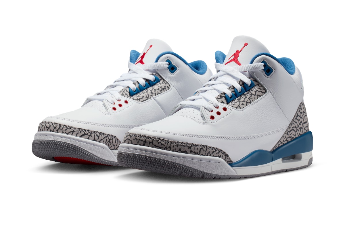Nike Air Jordan 3 Retro True Blue Nike Air Jordan 3 Retro True Blue