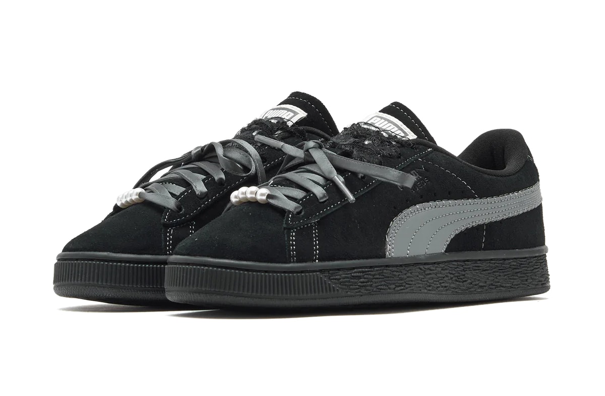 Puma Suede Bloom Pack Black