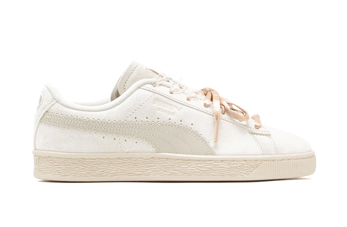 Puma Suede Bloom Pack Black Frosted Ivory