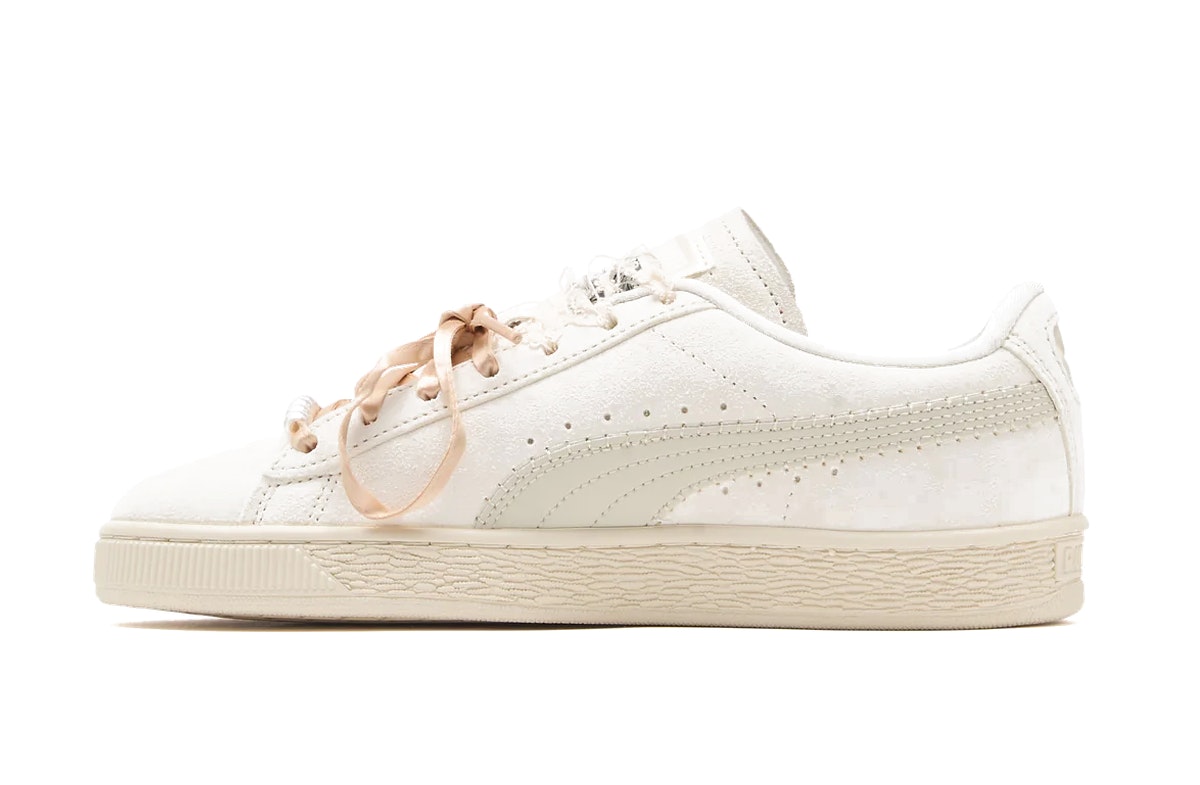 Puma Suede Bloom Pack Black Frosted Ivory