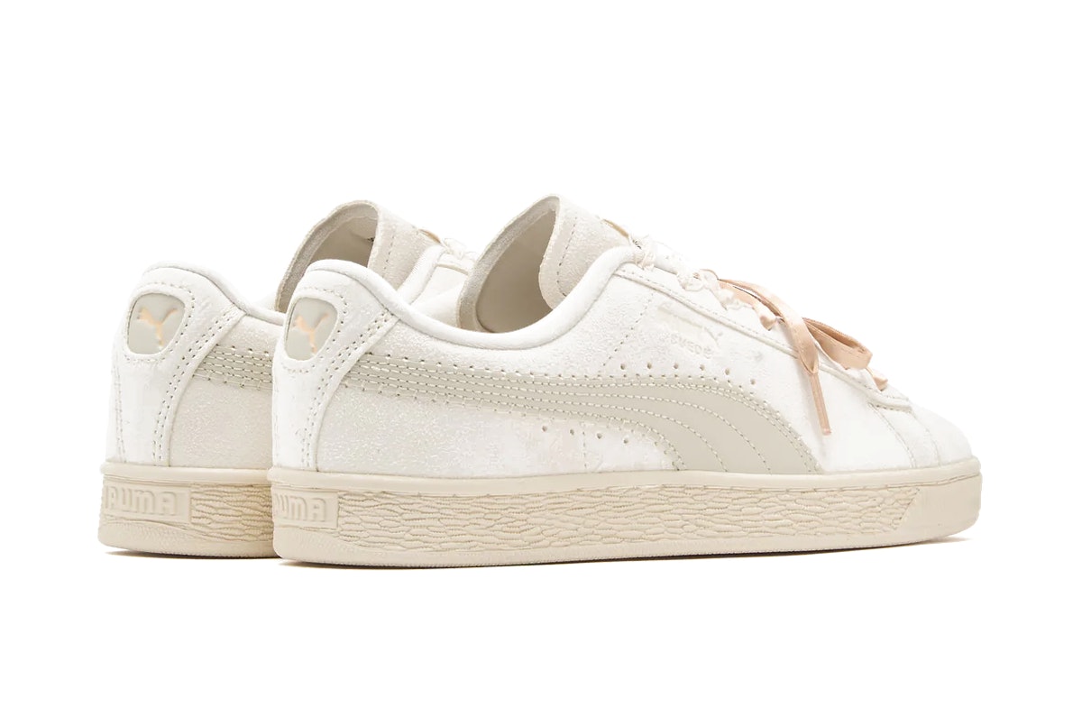 Puma Suede Bloom Pack Black Frosted Ivory