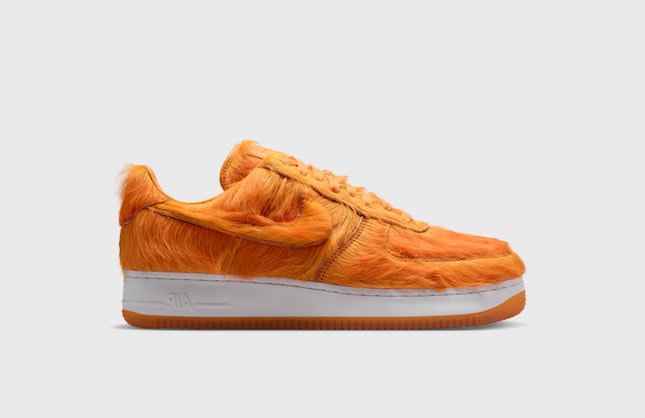 Nike Air Force 1 Low Orange Pony Hair