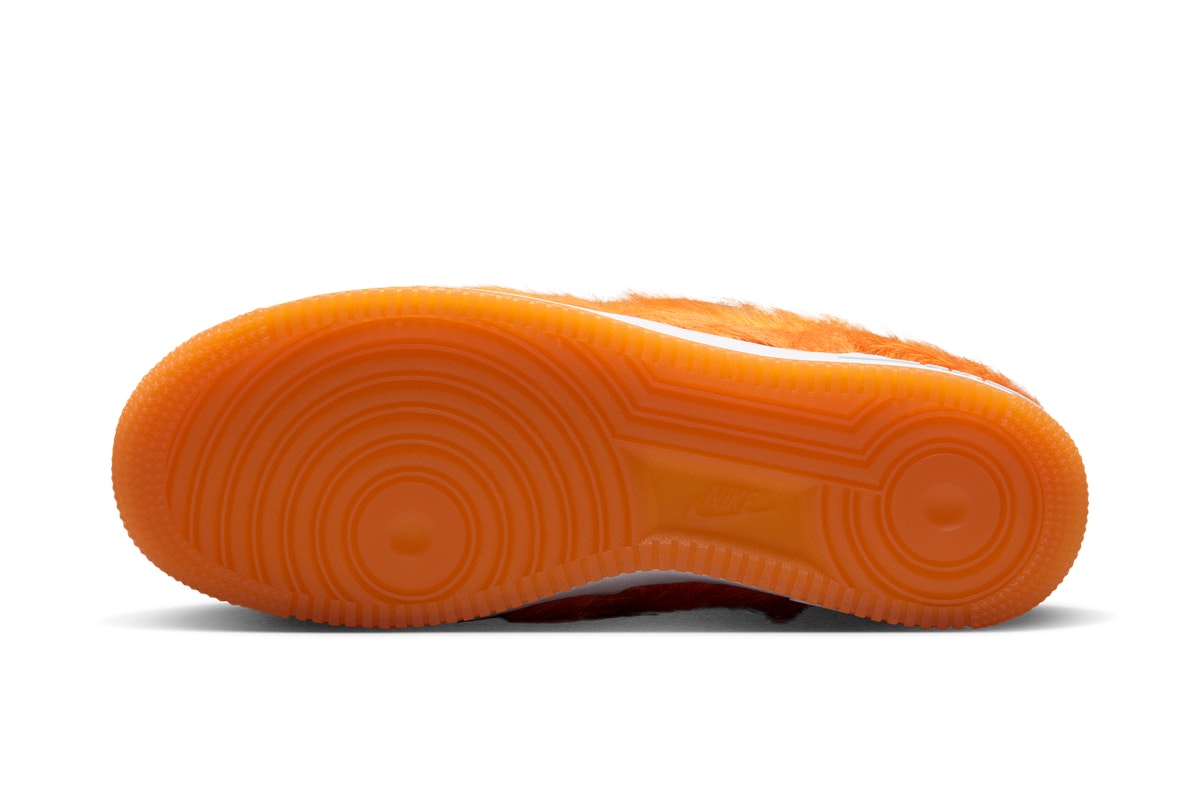 Nike Air Force 1 Low Orange Pony Hair Nike Air Force 1 Low Orange Pony Hair