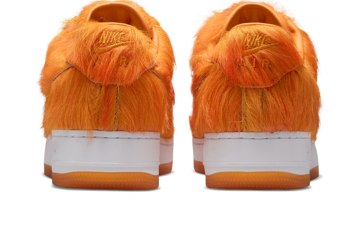 Nike Air Force 1 Low Orange Pony Hair Nike Air Force 1 Low Orange Pony Hair
