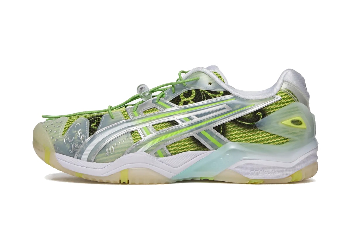 Little Tokyo Table Tennis x Asics Gel-Resolution 5 Parrot Green