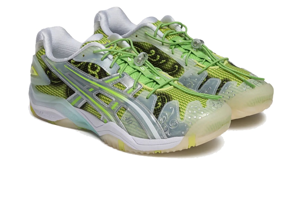 Little Tokyo Table Tennis x Asics Gel-Resolution 5 Parrot Green