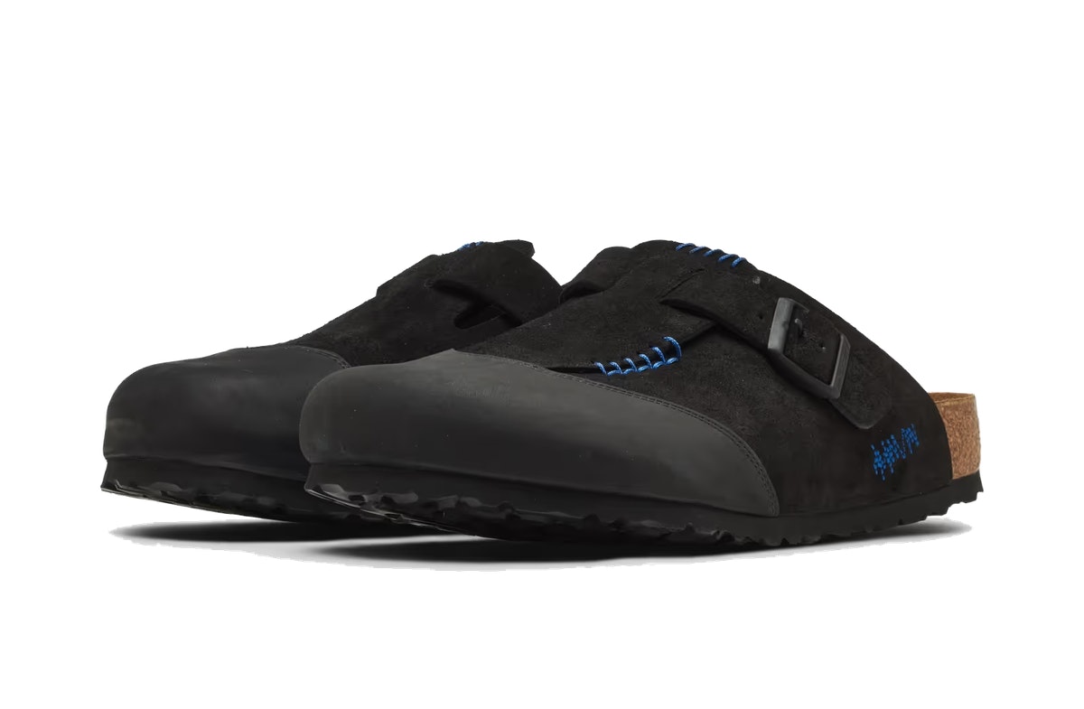 Ader Error x Birkenstock 1774 Boston Cap Leve PU Black Ader Error x Birkenstock 1774 Boston Cap Leve PU Black