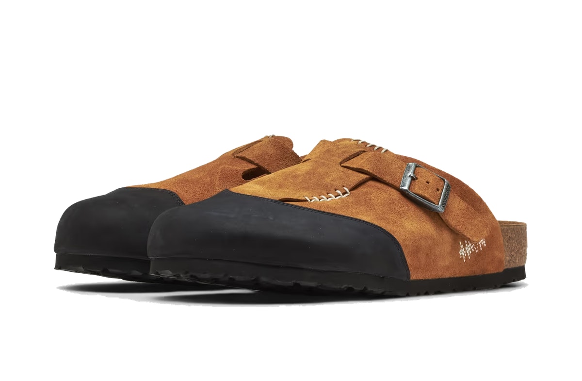 Ader Error x Birkenstock 1774 Boston Cap Leve PU Camel