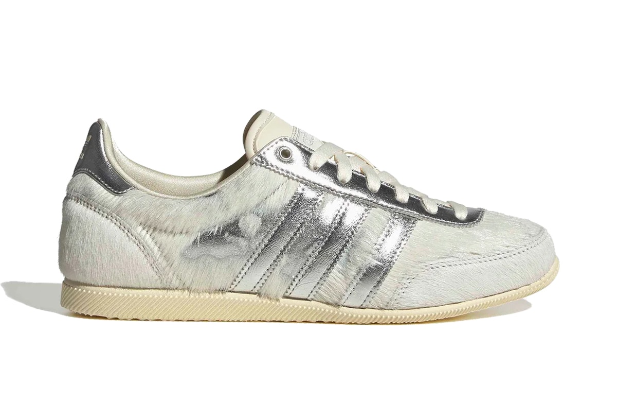 adidas Japan Cream White Pony Silver Metallic
