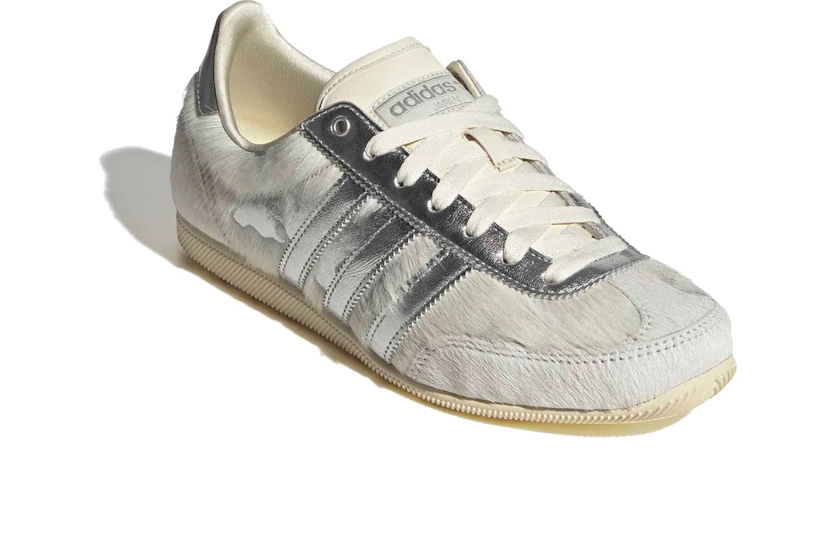 adidas Japan Cream White Pony Silver Metallic