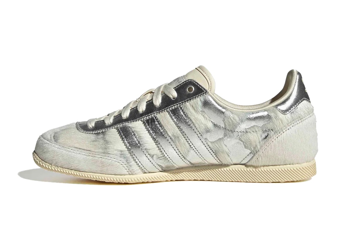 adidas Japan Cream White Pony Silver Metallic