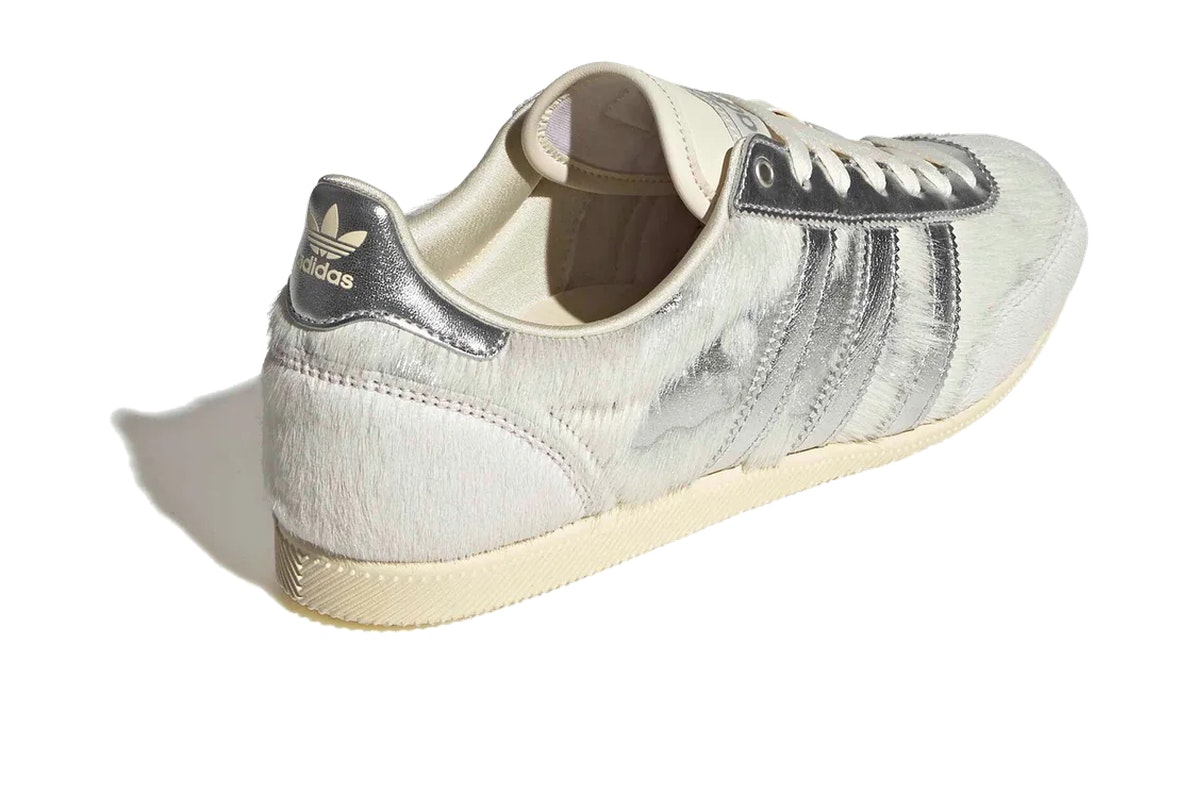 adidas Japan Cream White Pony Silver Metallic