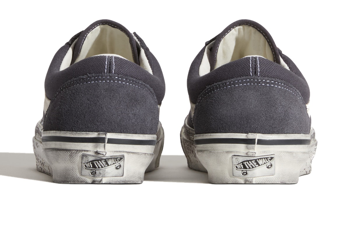 Vans LX Old Skool 36 Paint Splatter Charcoal Grey