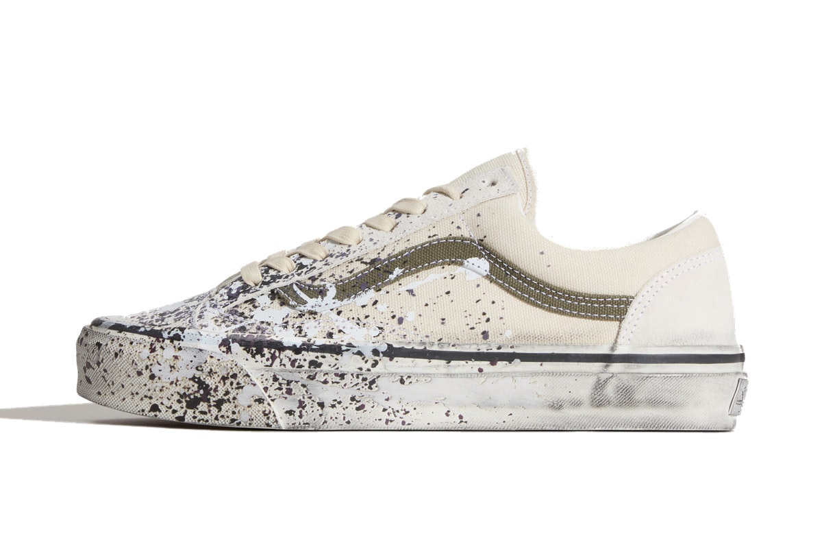 Vans LX Old Skool 36 Paint Splatter Turtledove