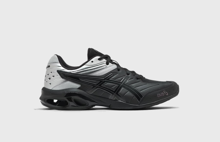 Asics Gel-Kinetic FR Black Pure Silver