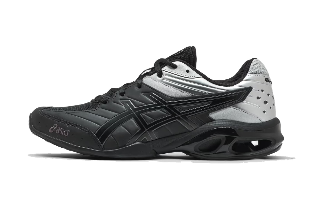 Asics Gel-Kinetic FR Black Pure Silver