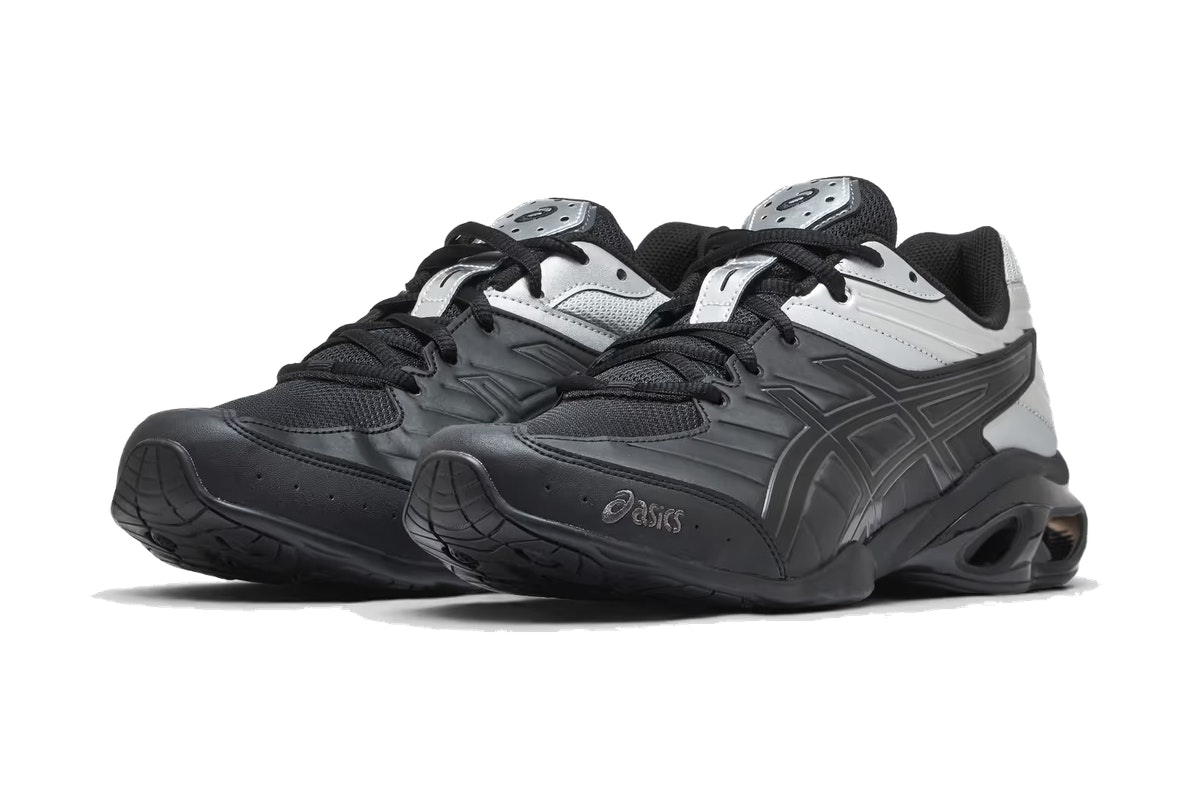 Asics Gel-Kinetic FR Black Pure Silver