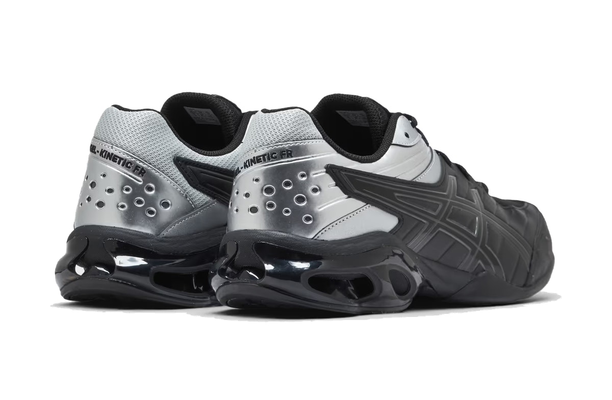 Asics Gel-Kinetic FR Black Pure Silver