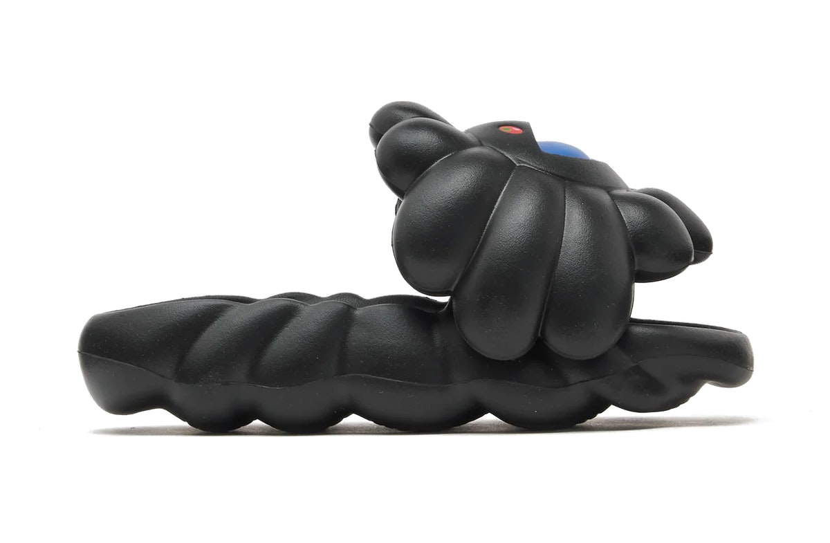 Takashi Murakami x Ohana Hatake Full-Bloom Slides Black Blue