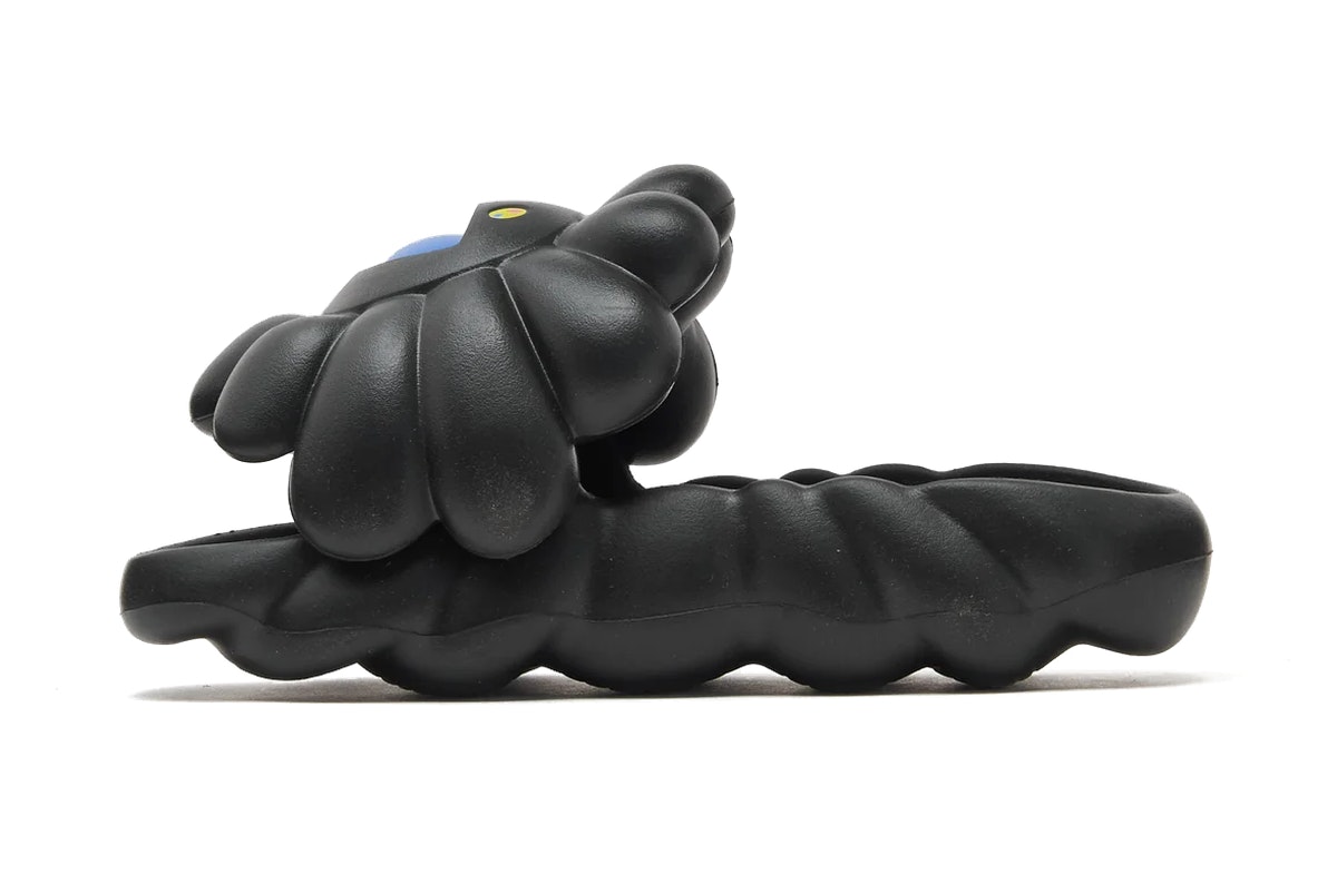 Takashi Murakami x Ohana Hatake Full-Bloom Slides Black Blue