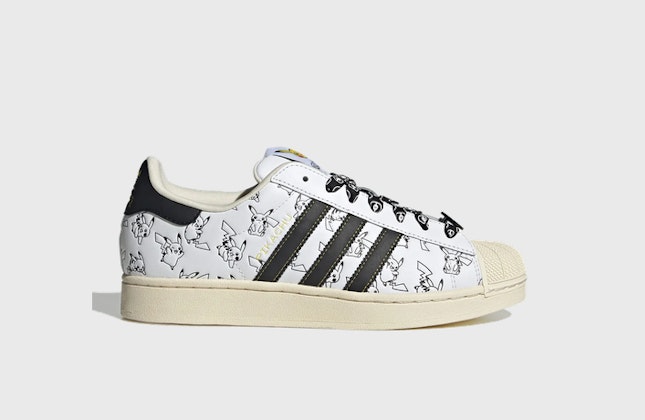 Pokemon x adidas Superstar Pikachu White Pokemon x adidas Superstar Pikachu White