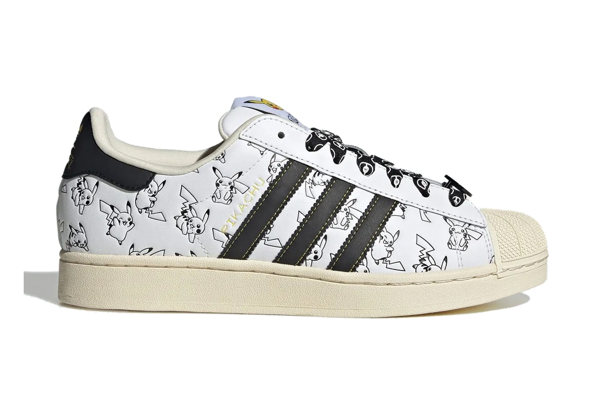 Pokemon x adidas Superstar Pikachu White Pokemon x adidas Superstar Pikachu White