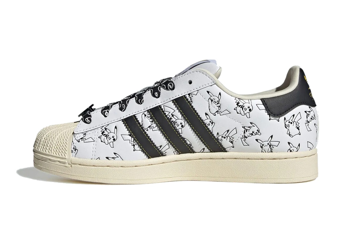 Pokemon x adidas Superstar Pikachu White Pokemon x adidas Superstar Pikachu White