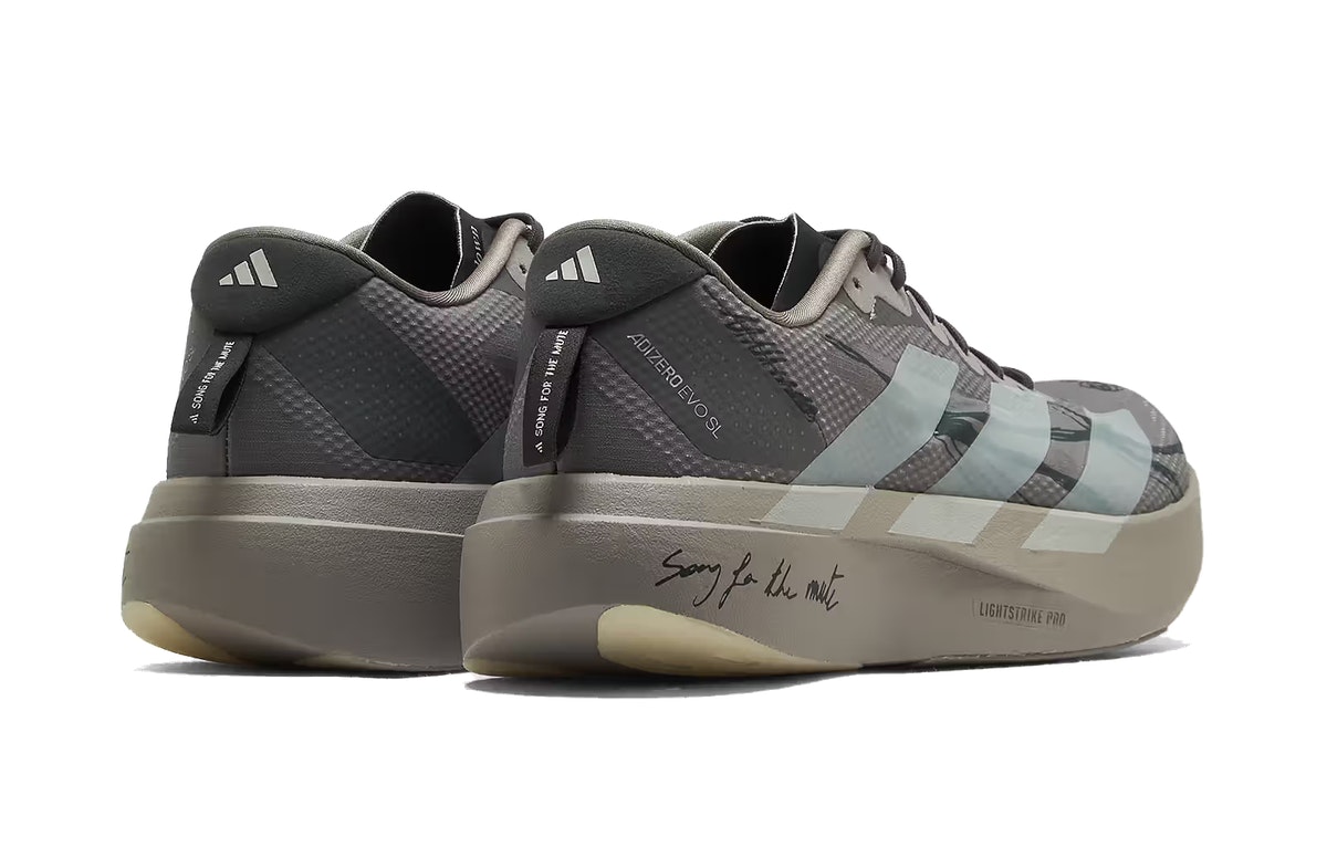 Song for the Mute x adidas Adizero Evo SL Dove Grey
