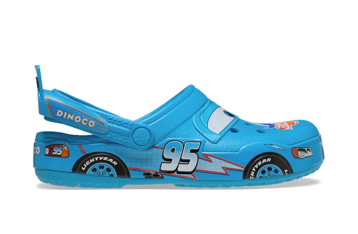Cars x Crocs Crocband Clog Lightning McQueen Dinoco