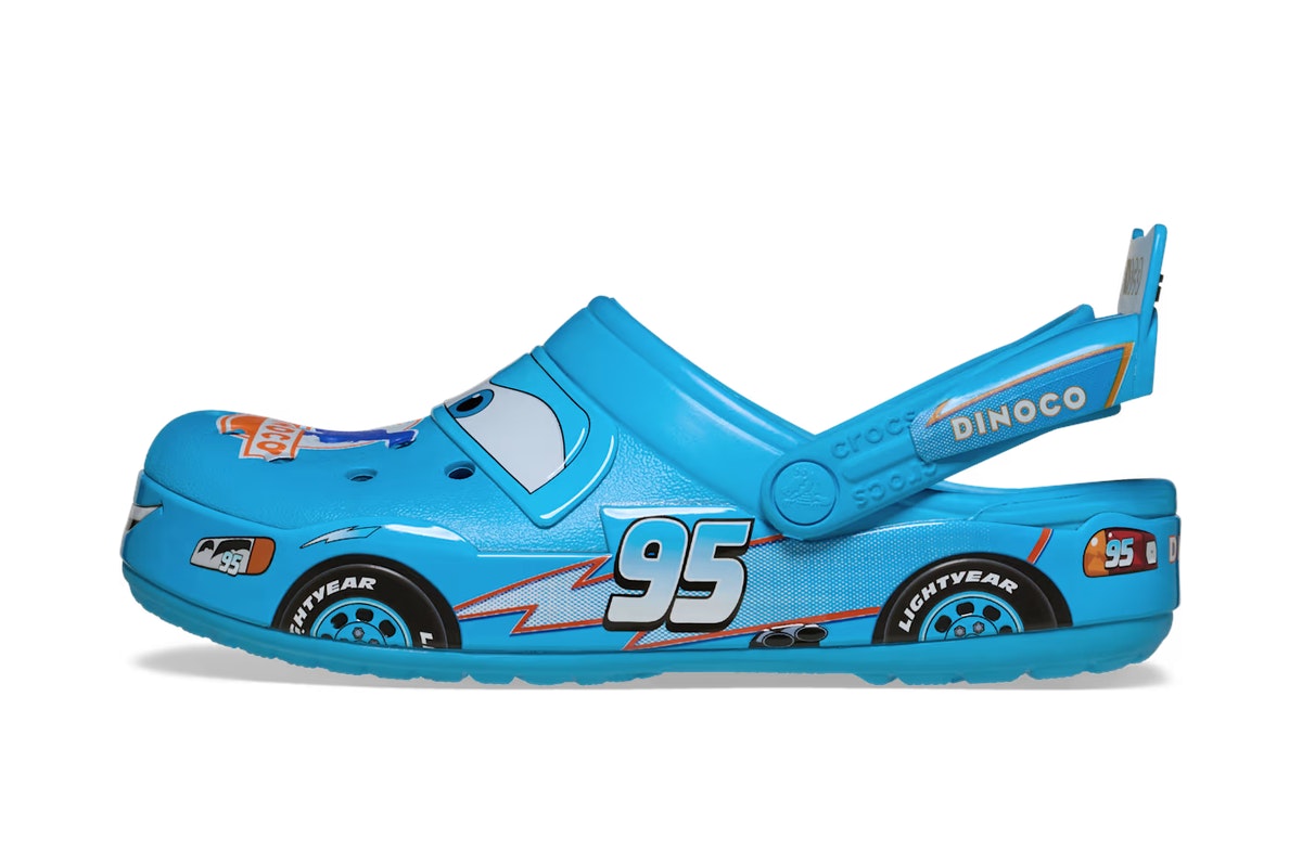 Cars x Crocs Crocband Clog Lightning McQueen Dinoco