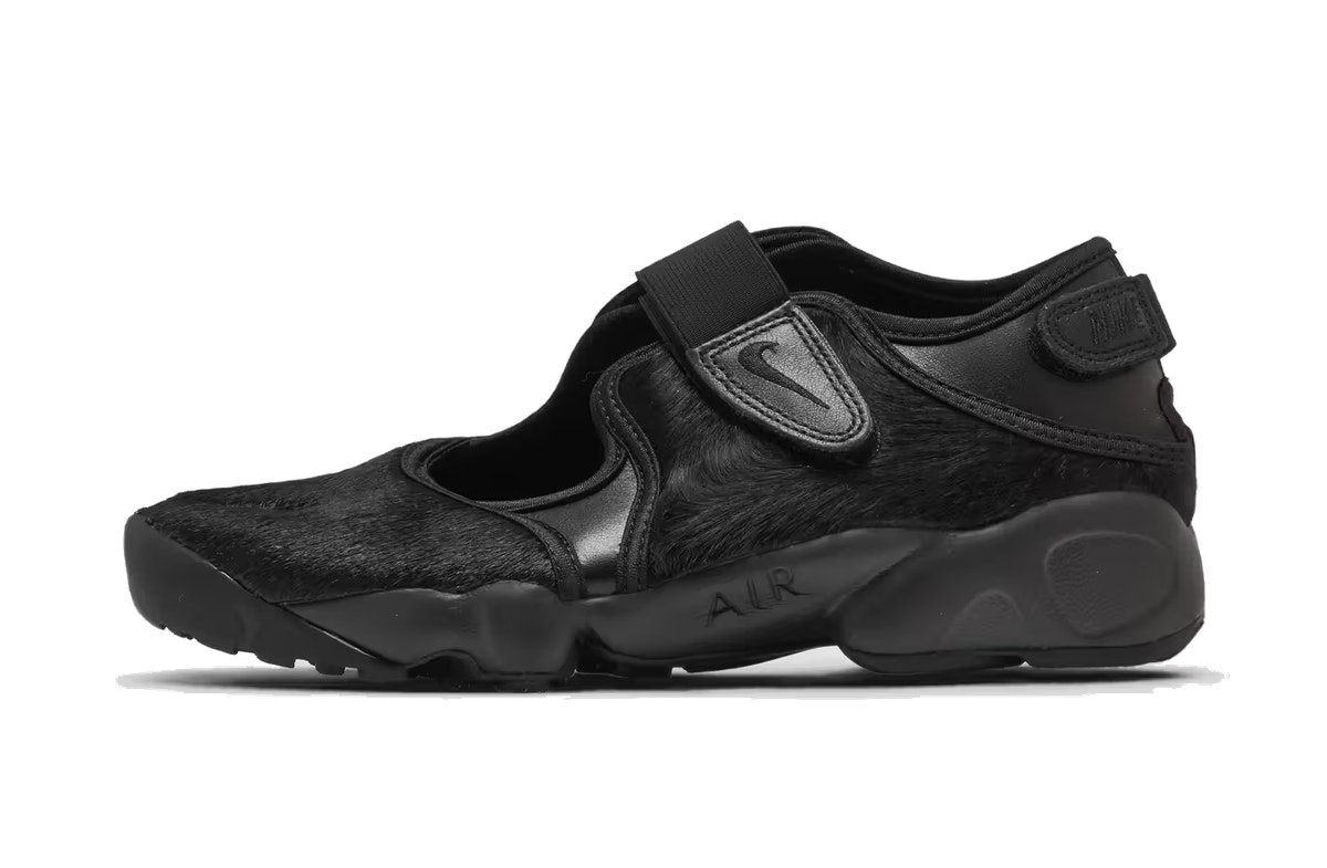 Nike Air Rift Pony Hair Black